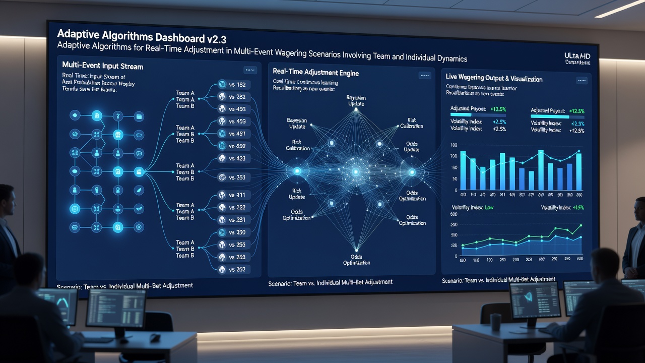 Real-time data flows and algorithmic adjustments in mixed team and individual wagering