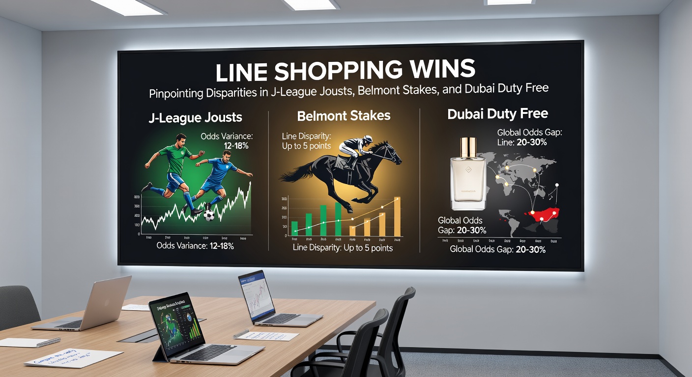 Close-up of Belmont Stakes odds board displaying varying lines from multiple bookmakers, highlighting shopping opportunities